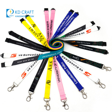 High quality no minimum order cheap custom personalized breakaway black silk screen printed lanyard